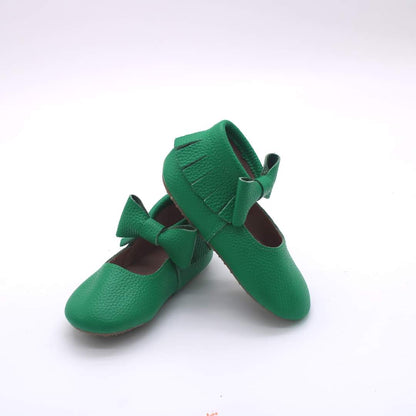 The great pumpkin and primary bow moccasins