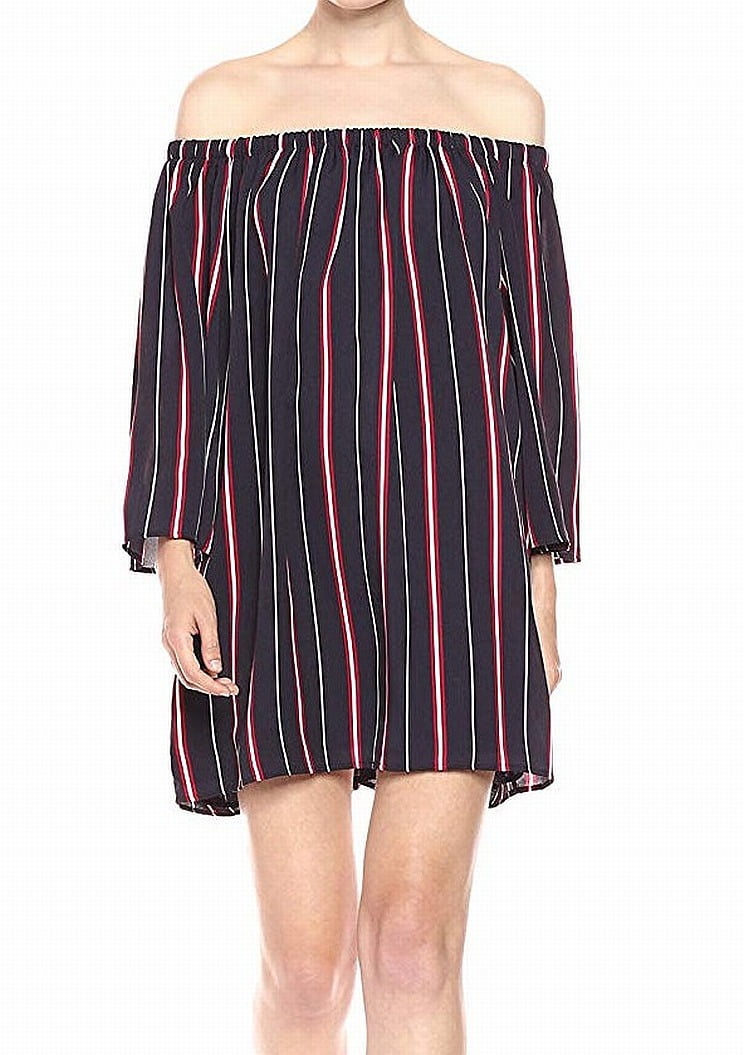 French Connection Womens Small Striped Shift Dress