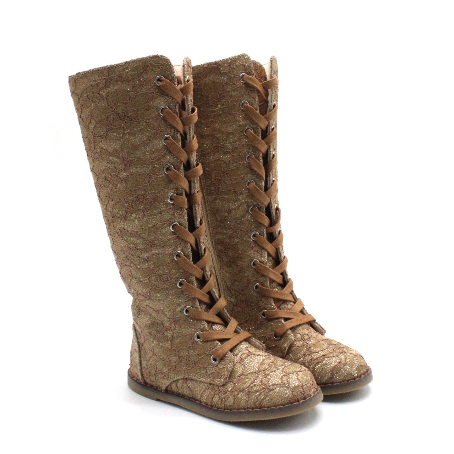 Tall Lace Boots - ready to ship