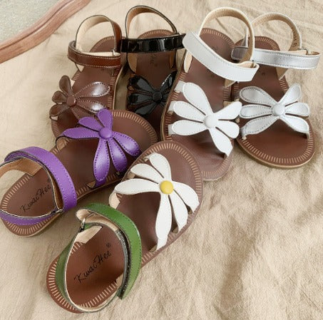 Daisy Leather Sandals