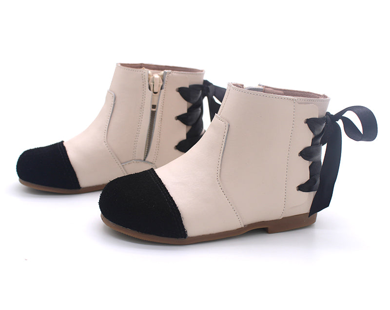 Marie ribbon ankle boot
