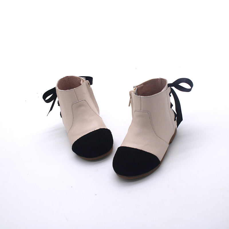 Marie ribbon ankle boot