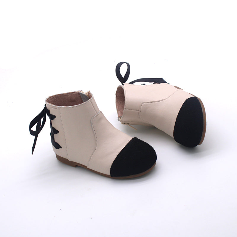 Marie ribbon ankle boot