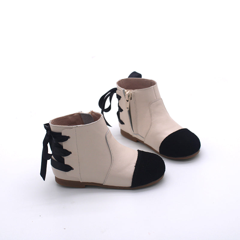 Marie ribbon ankle boot