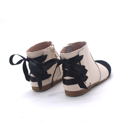 Marie ribbon ankle boot