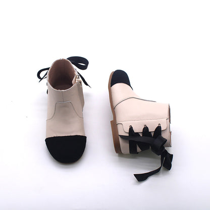 Marie ribbon ankle boot