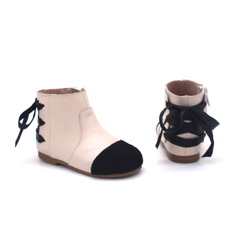 Marie ribbon ankle boot