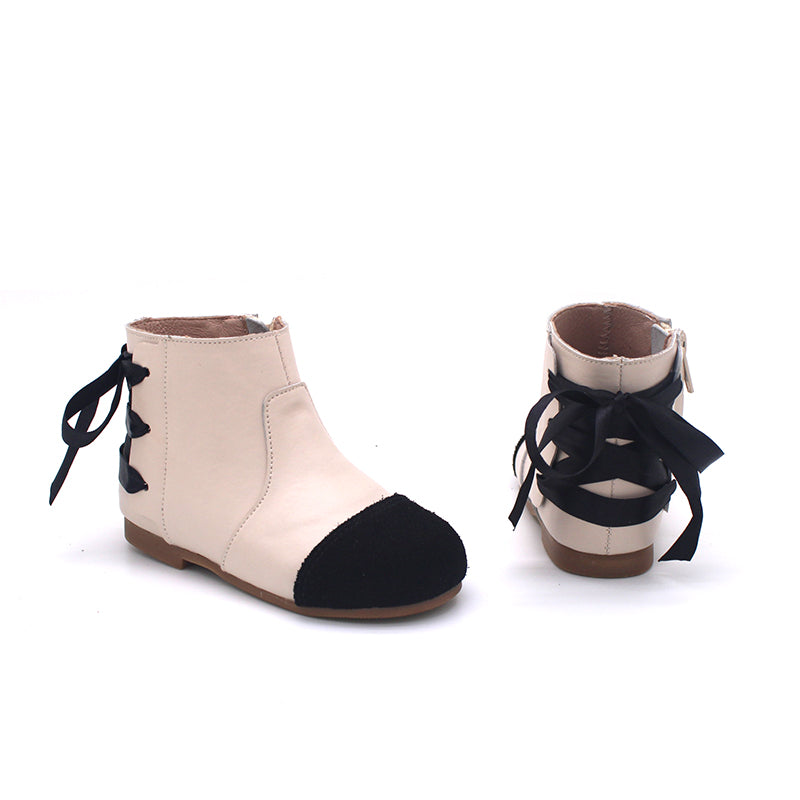 Marie ribbon ankle boot