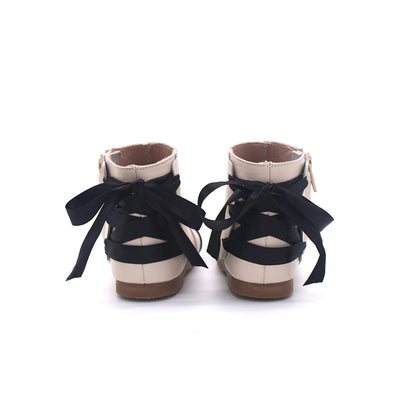 Marie ribbon ankle boot