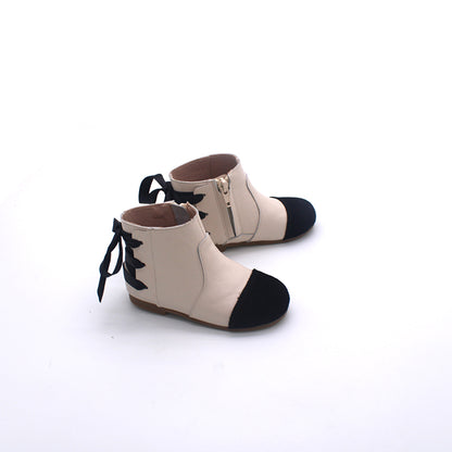 Marie ribbon ankle boot