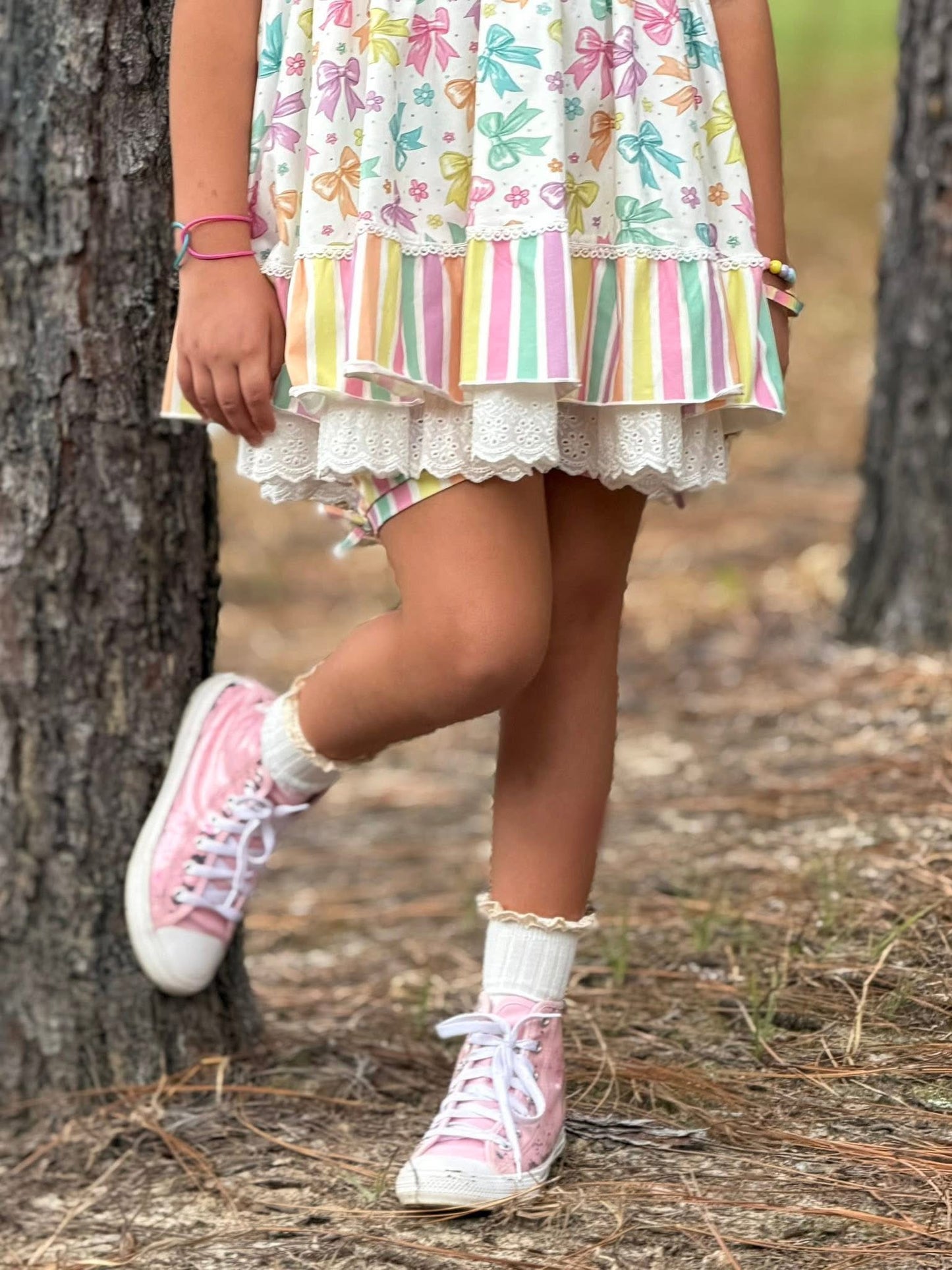 Fall lace top ankle socks