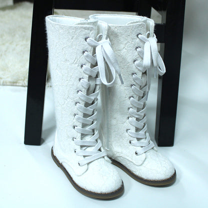 Luxe Tall Lace Boots - ready to ship