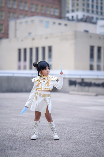 Kpop cosplay costume sets white