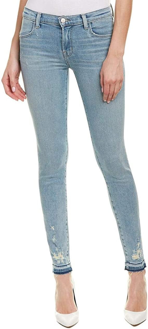 J Brand 620 Blue Arise Mid Rise Super Skinny - 29