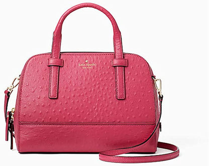 Kate Spade New York Riverside Street Ostrich Small Felix in Punch