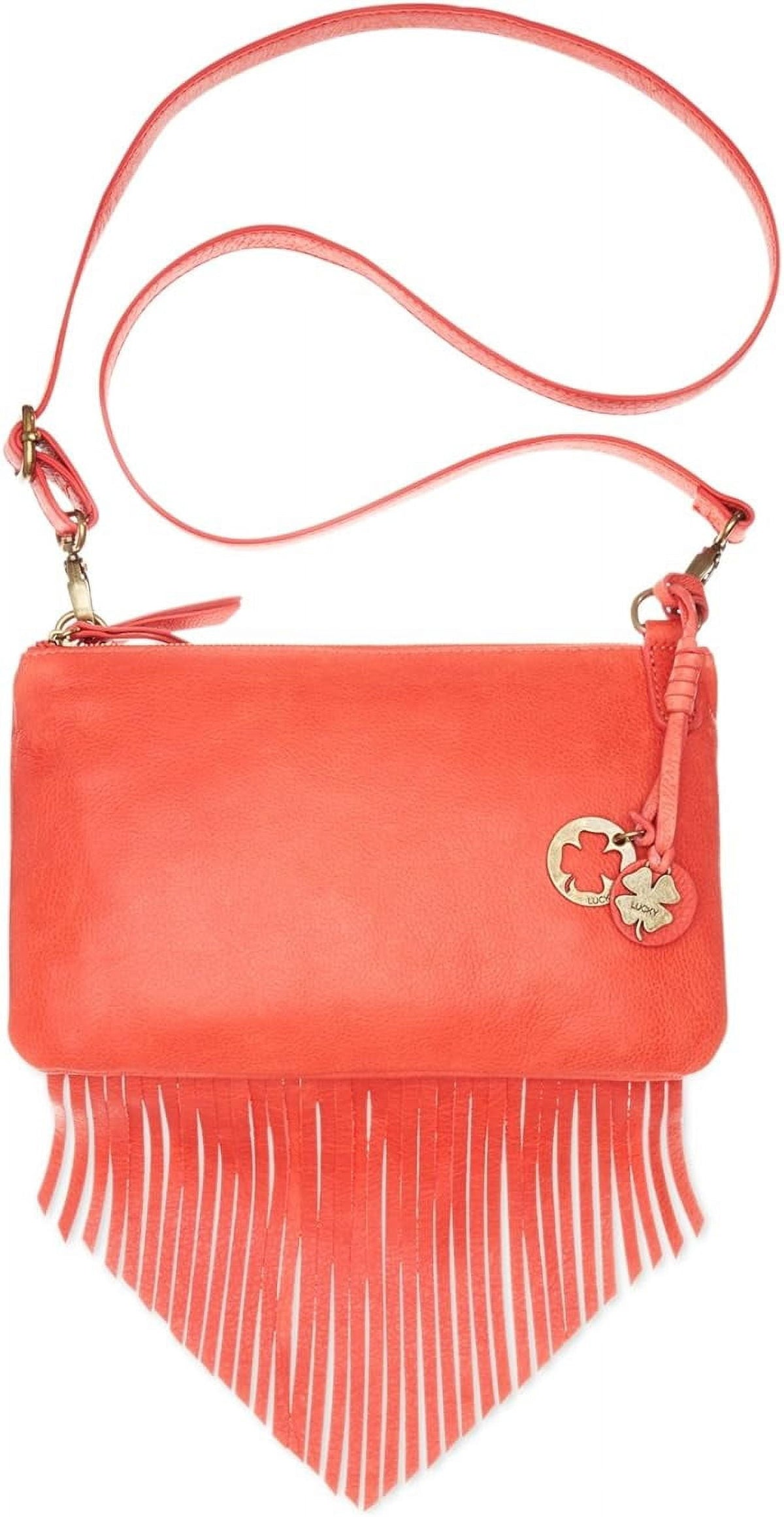 Lucky Brand Bailey Convertible Cross Body Bag, Hibiscus
