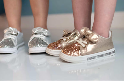 Malia Shimmer Bling Sneakers