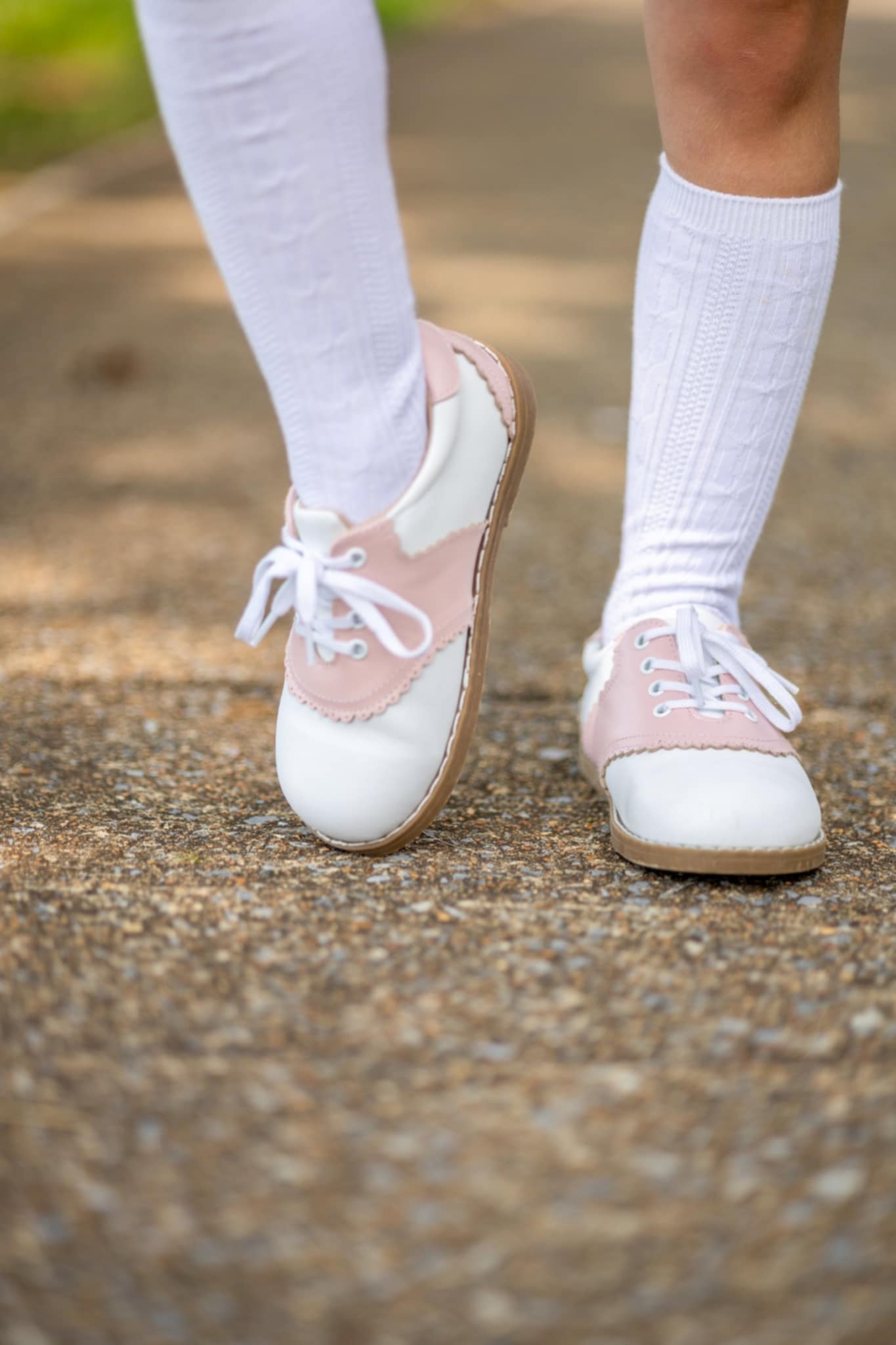 Saddle sweetheart girls vintage shoe