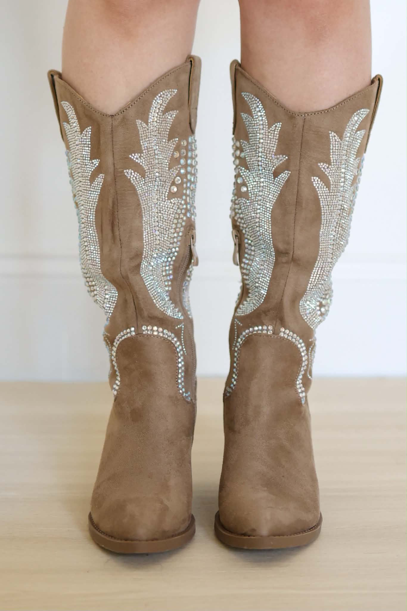Diamond Dust Women's Western Rhinestone Boots