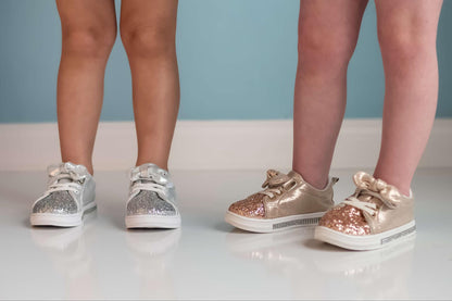 Malia Shimmer Bling Sneakers