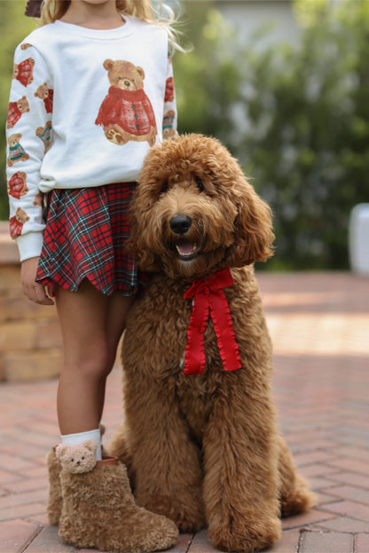 Muriel furry bear boots