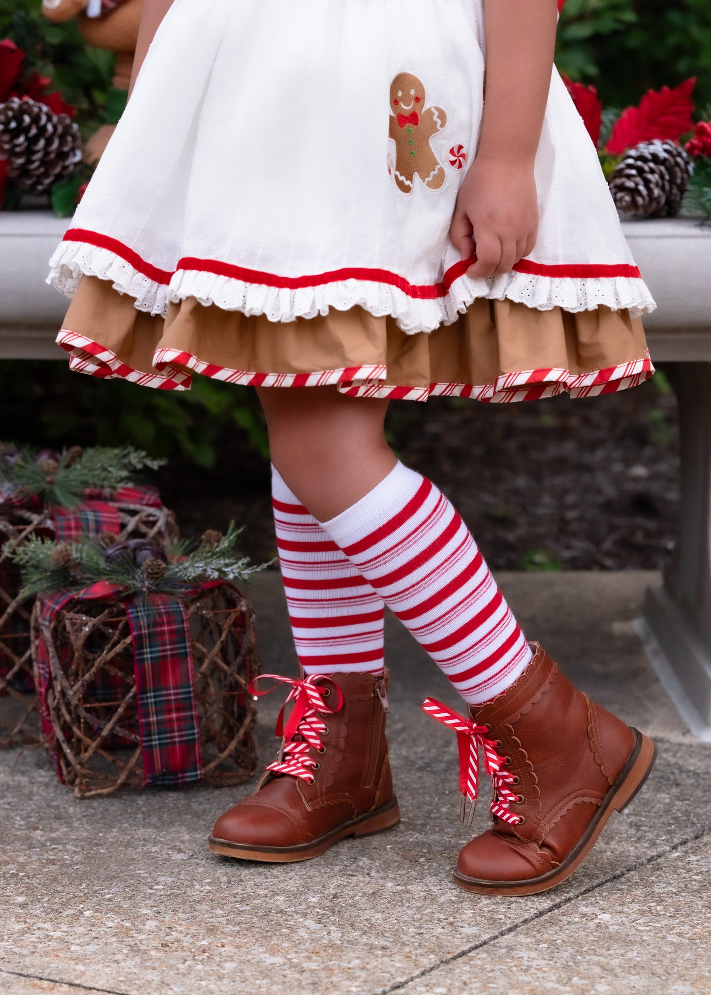 Custom Peppermint shoelaces - MUST PROVIDE LENGTH