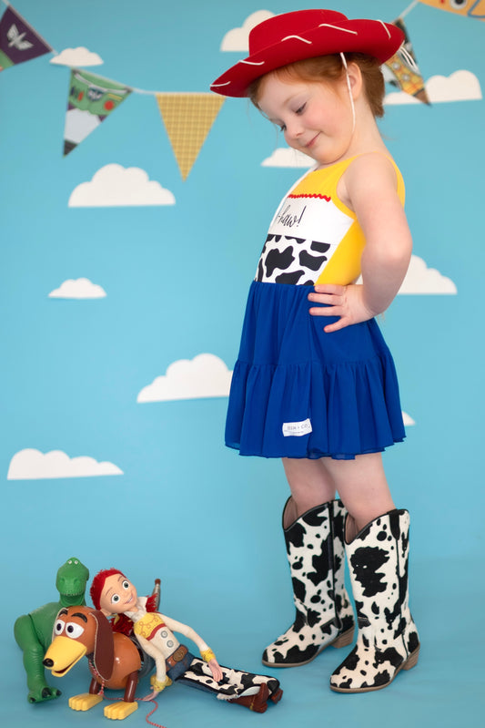 Taylor Cowgirl Calf Hair Boots