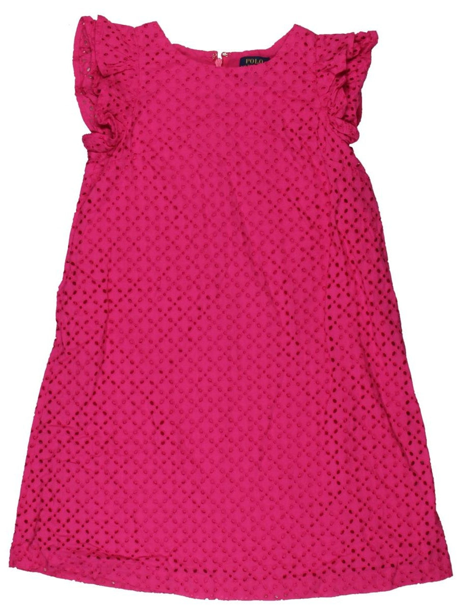 Polo Ralph Lauren Girls Girl's Flutter Sleeves Sundress