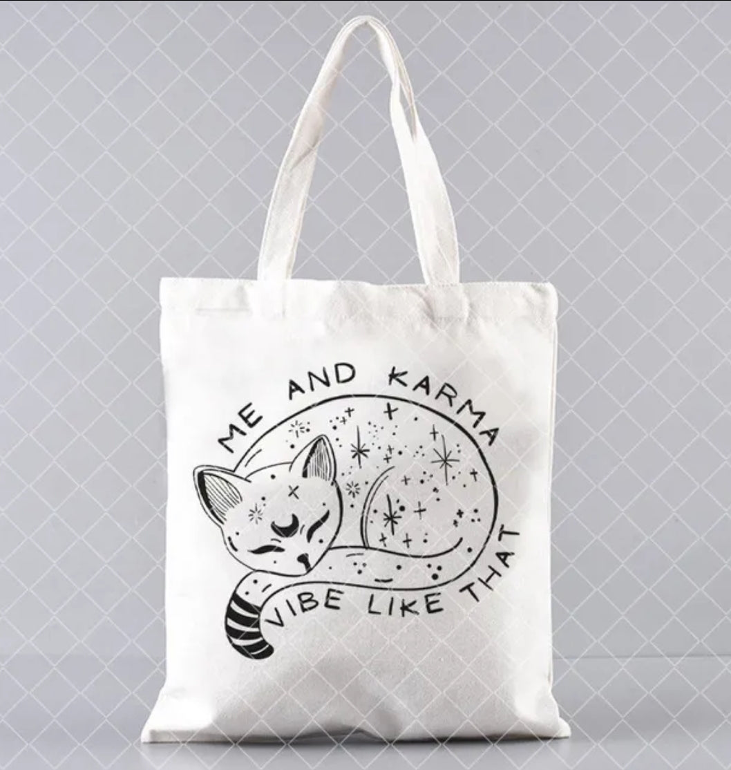 Eras canvas tote bag