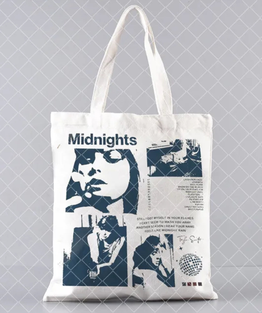 Eras canvas tote bag