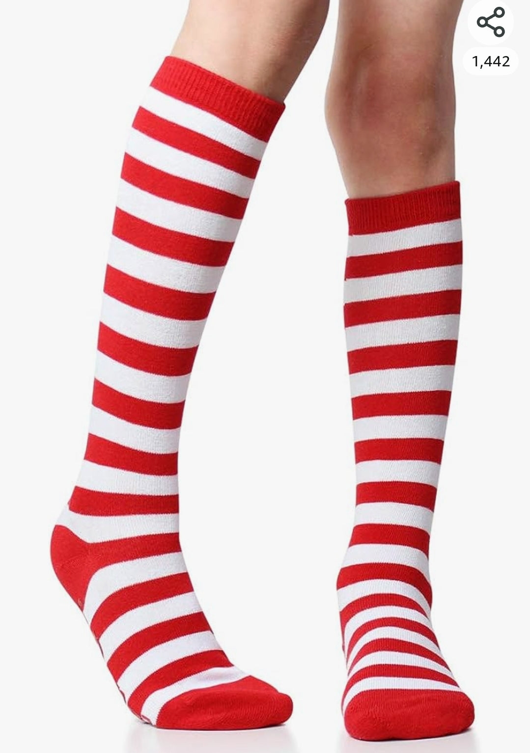 Wide stripe socks - red, black, purple