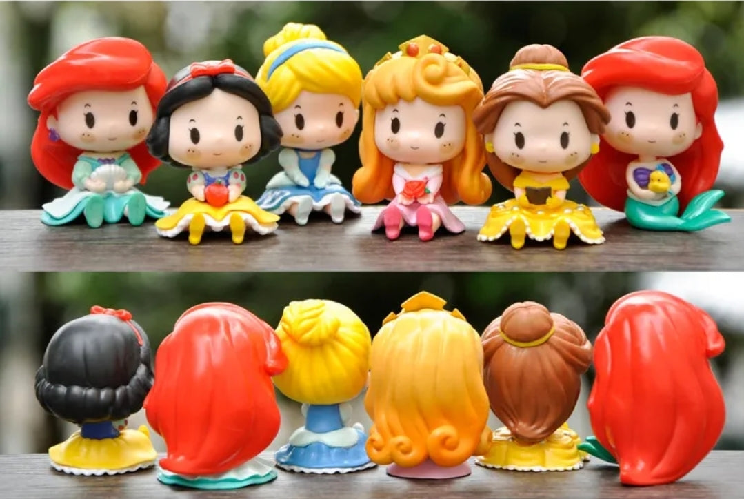 Princess figures set 6