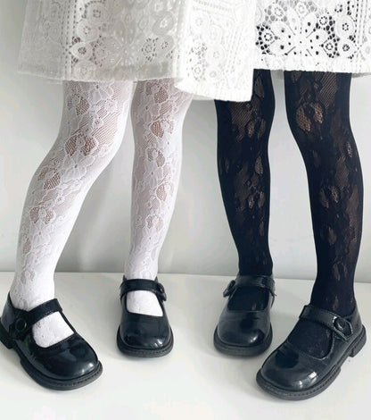 Floral tights
