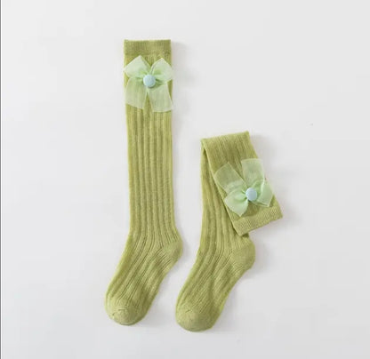 Summer Mesh knee highs