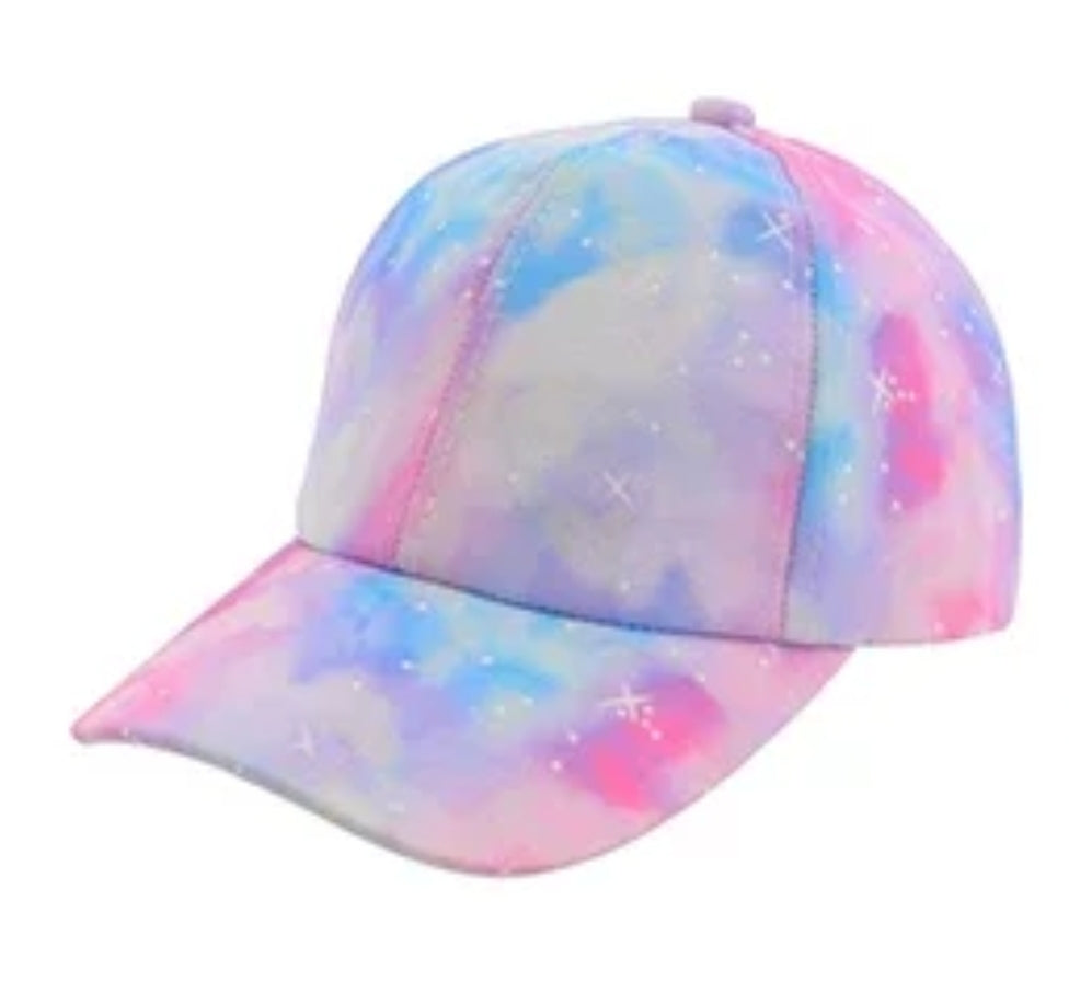 Lover tie dye ball cap Hat (kids)