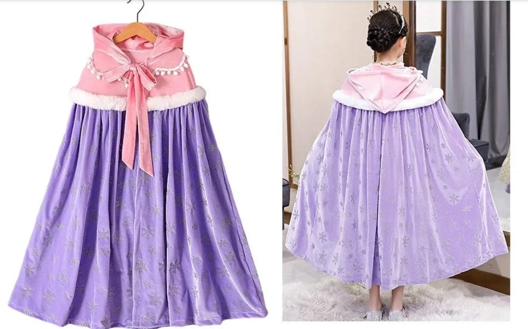 Princess hooded cape