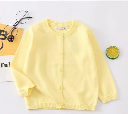Lightweight button up cardigan