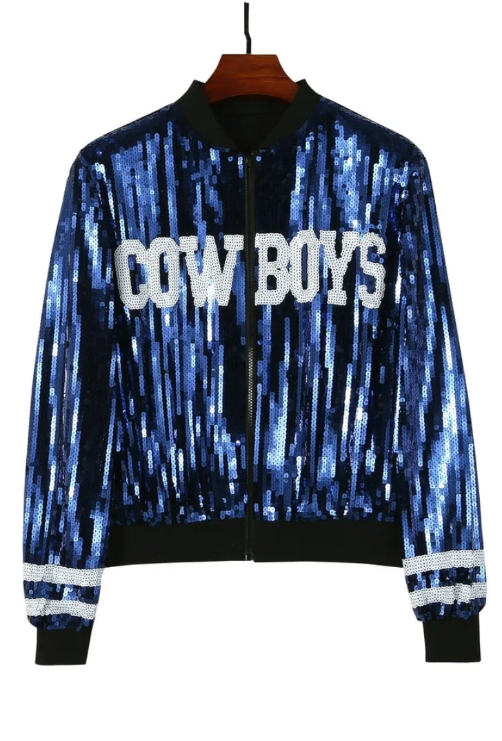 DCC cowboy sequin bling jacket - Adult