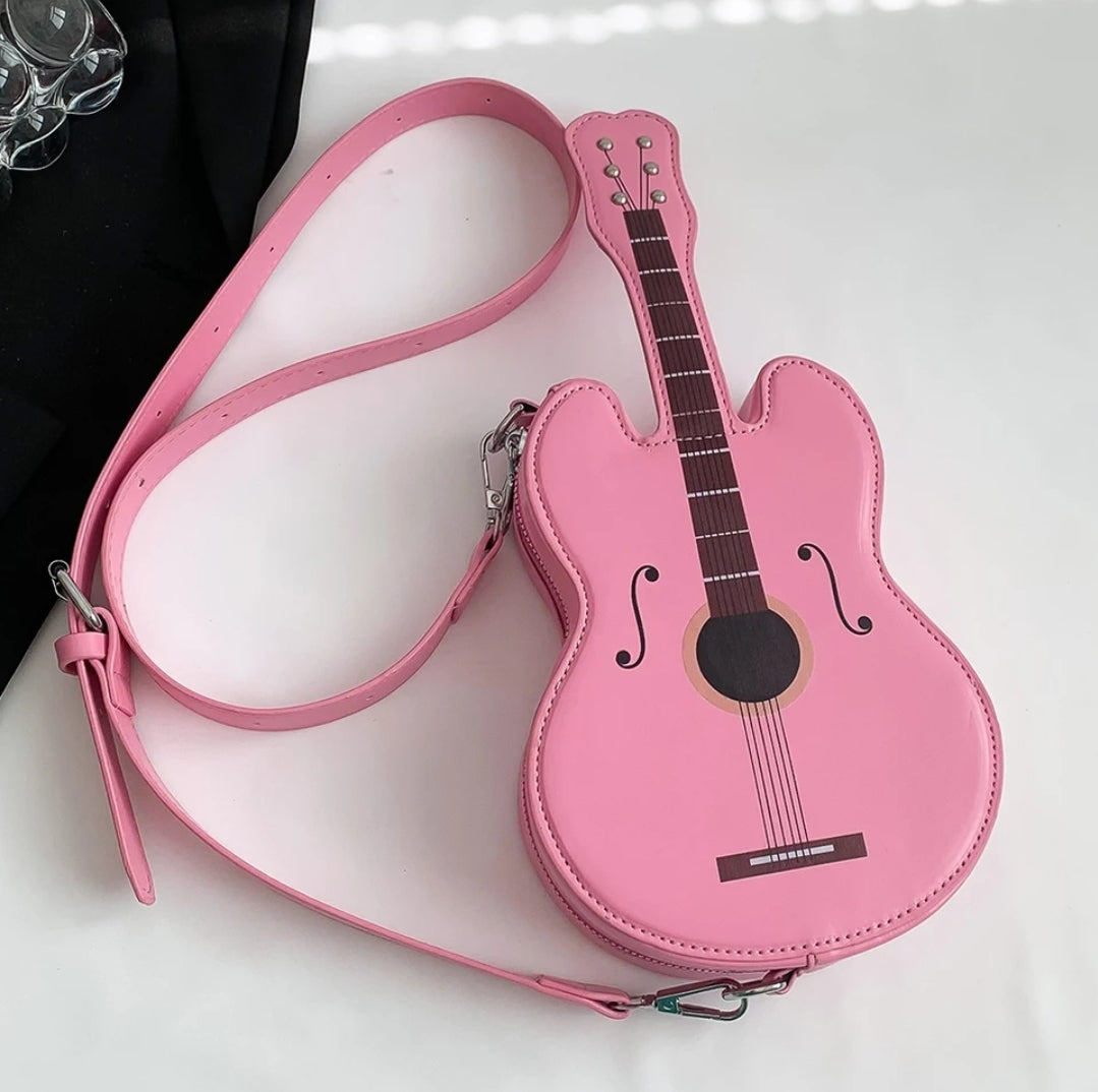 Sparks fly guitar purse