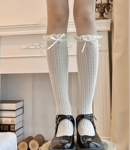 Lace knee high stockings pre-order