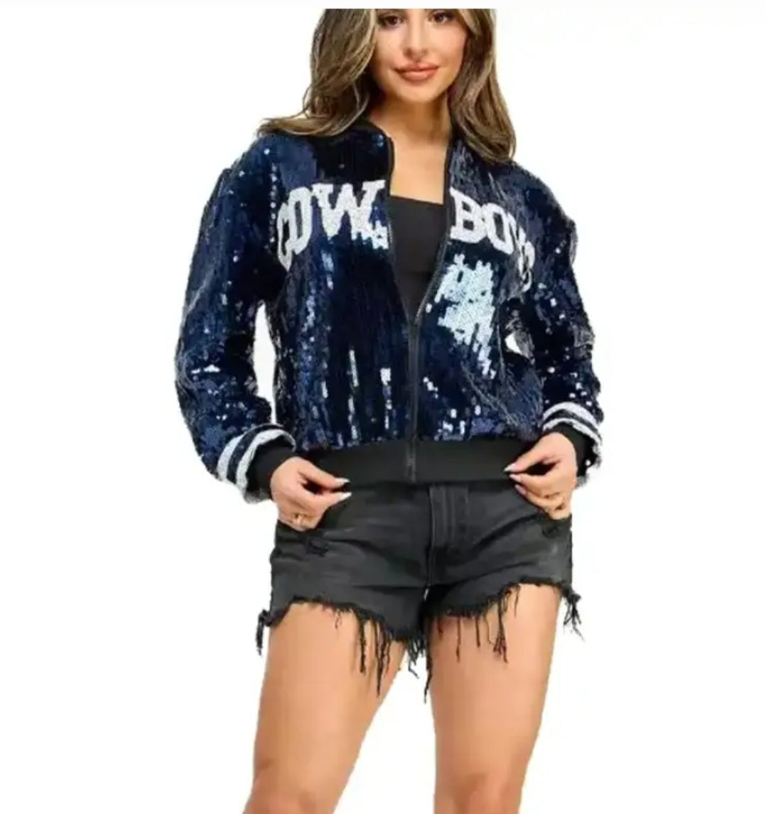 DCC cowboy sequin bling jacket - Adult