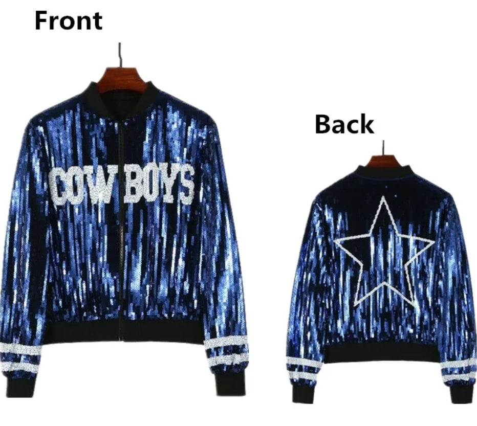 DCC cowboy sequin bling jacket - Adult