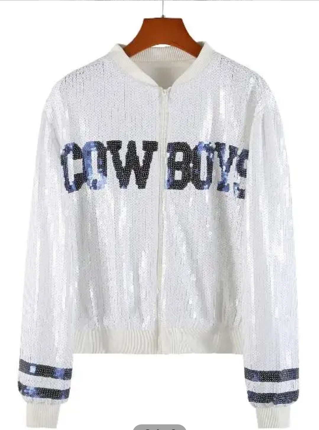 DCC cowboy sequin bling jacket - Adult