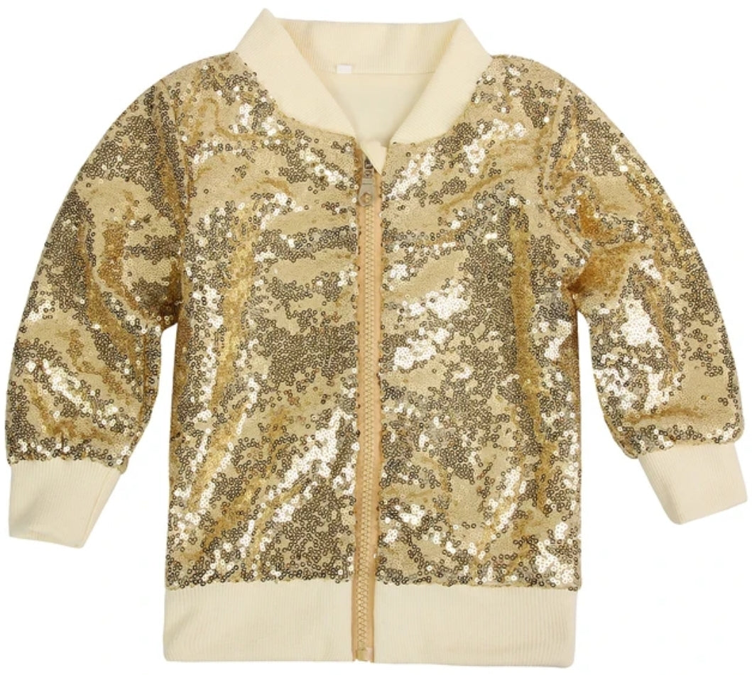 Pop star sequin bling jacket - solid & rainbow