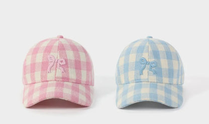 Adult bow hat ball cap
