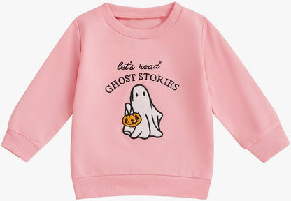 Halloween long sleeve shirts - ghost stories
