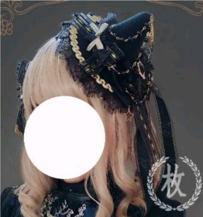Sabrina witch hat hair clip