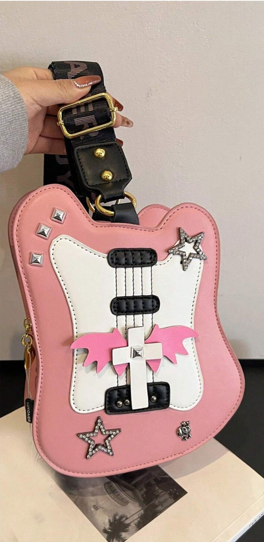 Crazy on you guitar purse