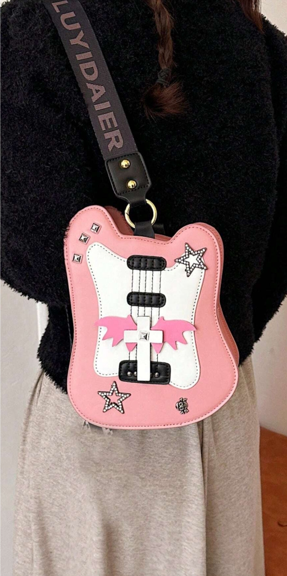 Crazy on you guitar purse