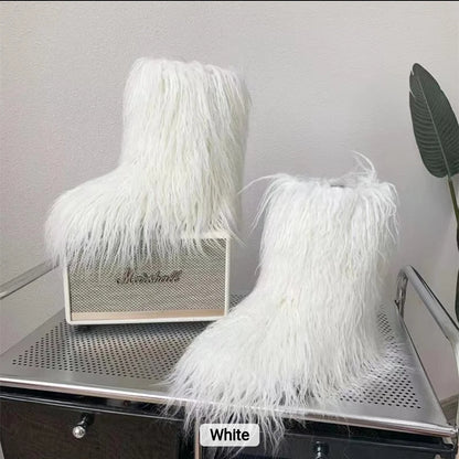 Mean one fur boots - kids and adult
